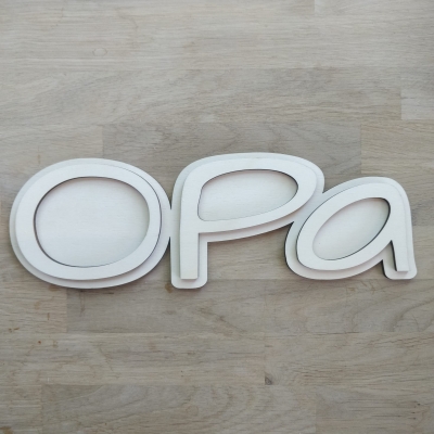 Knutselproject 'Opa'